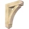 Ekena Millwork Thorton Arts and Crafts Rough Sawn Bracket w/ Offset Brace, Douglas Fir, 8"W x 30"D x 36"H BKT0806X30X36THR03RDF - alternate 1